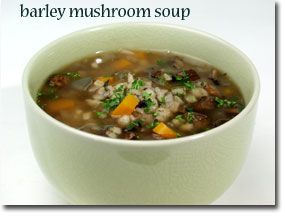 Barley Mushroom Soup