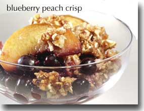 Blueberry Peach Crisp