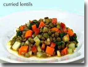 Curried Lentils