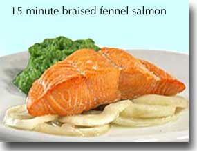 15-Minute Sautéed Fennel Salmon