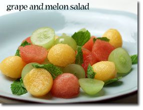 Grape and Melon Salad