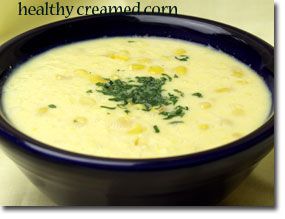 Healthy  Creamed Corn