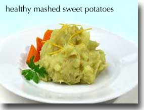 Healthy Mashed Sweet Potatoes
