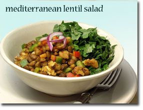 Mediterranean Lentil Salad