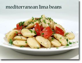 Mediterranean Lima Beans