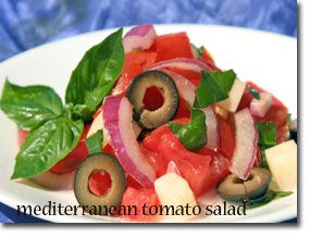 Mediterranean Tomato Salad