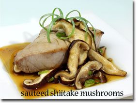 Healthy Sautéed Shiitake Mushrooms