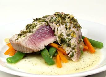 15-Minute Seared Tuna with Sage