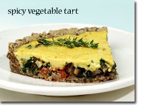 Spicy Vegetable Tart
