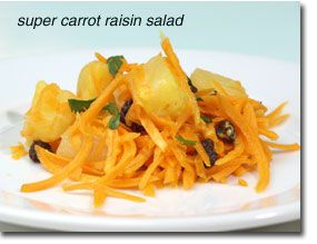 Super Carrot Raisin Salad
