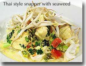 Thai-Style Cod with Seaweed