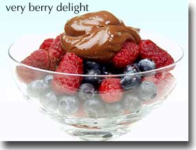 Berries with Chocolate Sauce